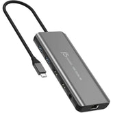 Used j5CREATE USB-C Dual 4k HDMI 10GBPS Mini Dock 100W
